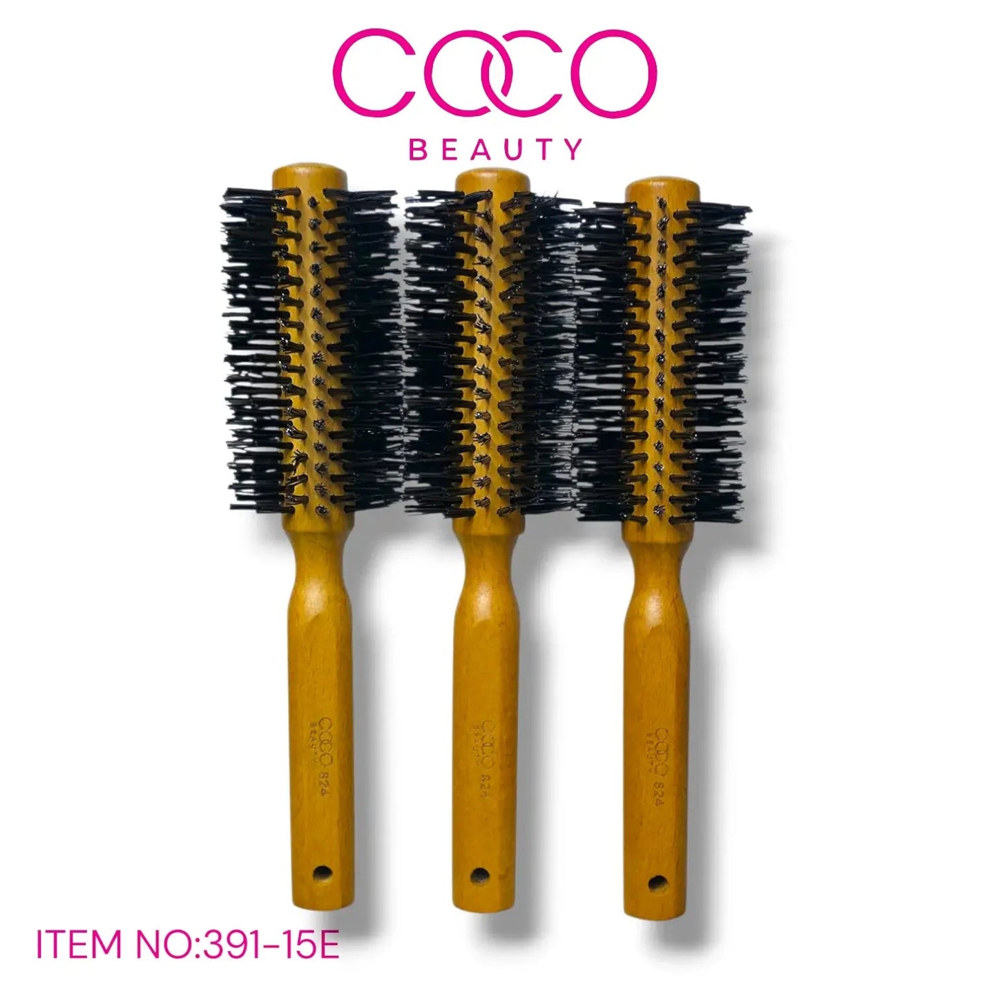 Coco Beauty Round Blow Dry Brush - 391-15E (Size 824)