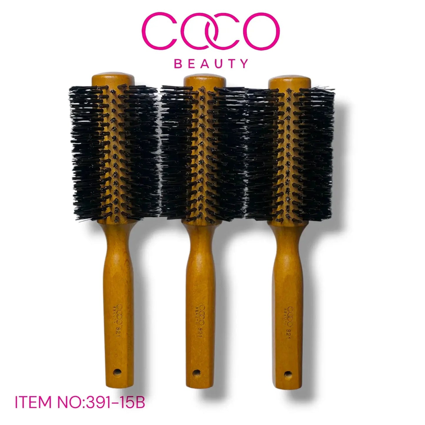 Coco Beauty Round Blow Dry Brush - 391-15B (Size 821)